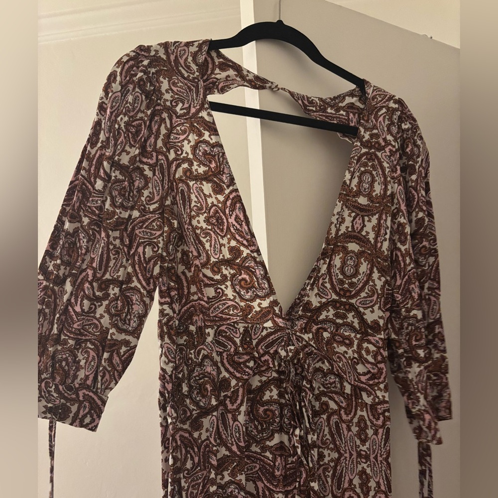 FOR LOVE AND LEMONS | PAISLY TIE JUMPSUIT